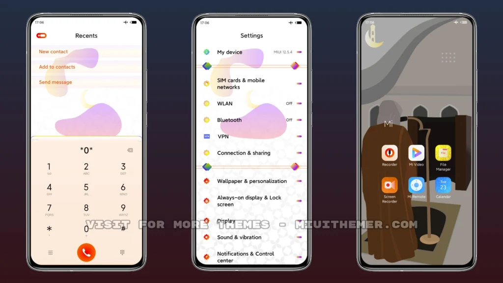 Ramadhan Mubarak MIUI Theme