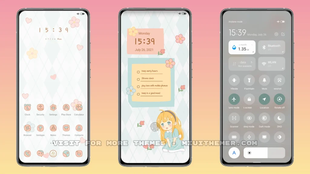 Soft Cute MIUI Theme