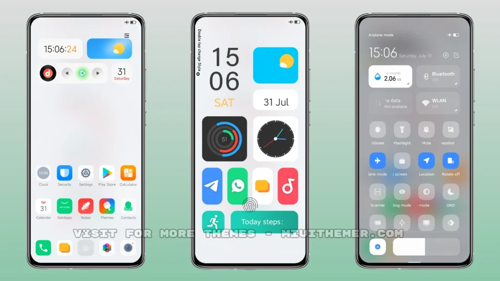 WHITE ROM MIUI Theme