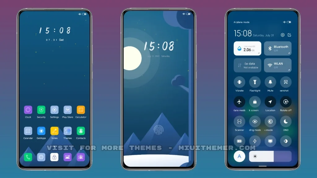 Wilderness MIUI Theme Preview