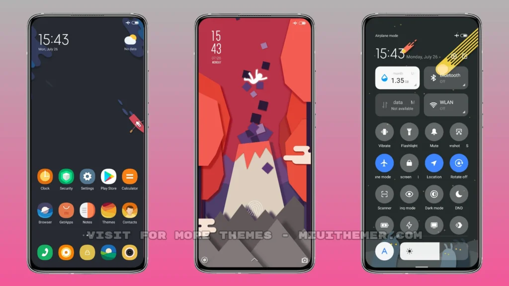 World of Paper MIUI Theme