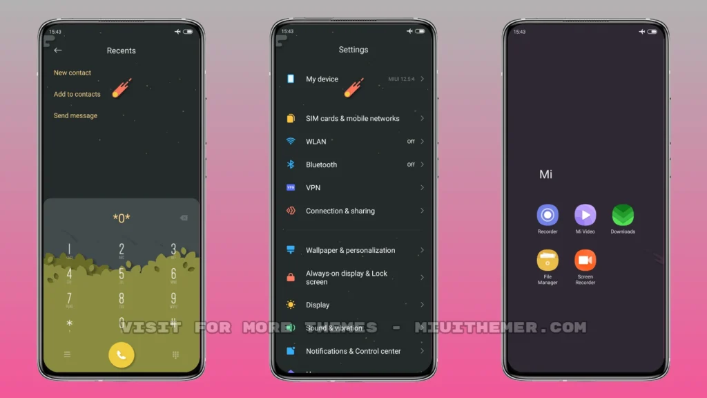 World of Paper MIUI Theme