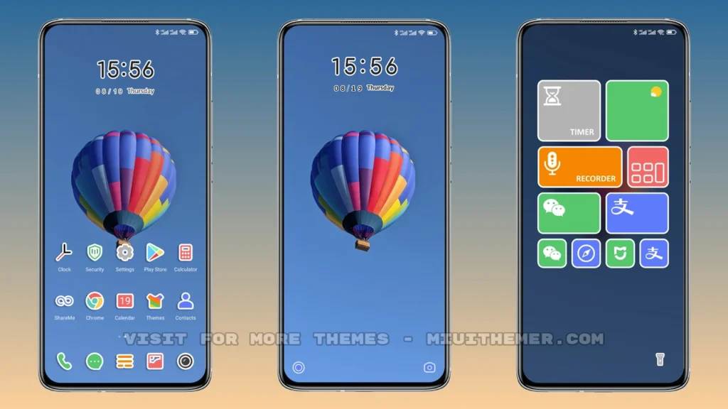 Balloon 3D MIUI Theme