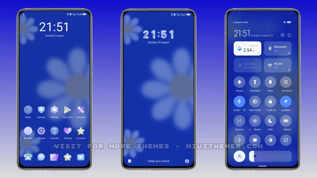 Beautiful Flower MIUI Theme