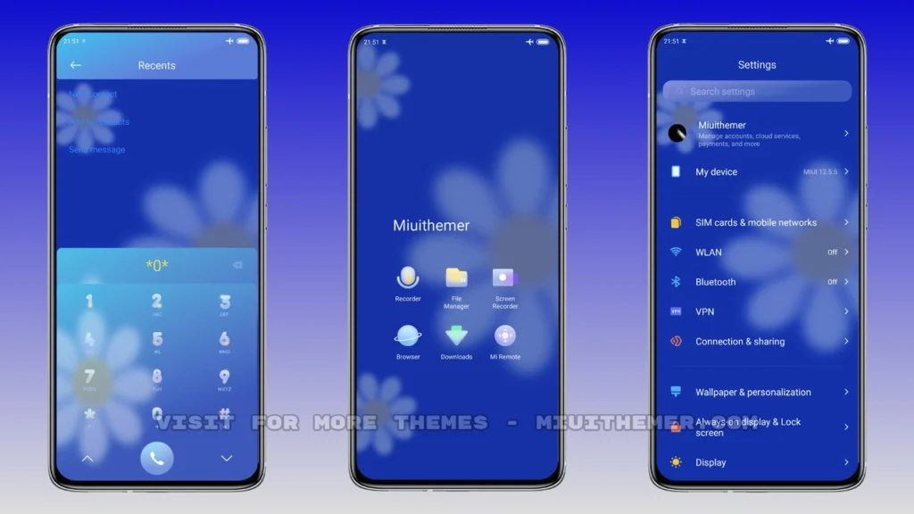 Beautiful Flower MIUI Theme