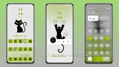 Black Cat MIUI Theme