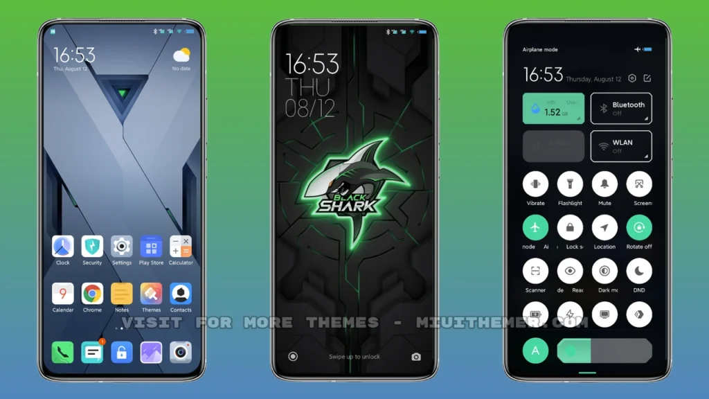 Black Shark 3 MIUI Theme