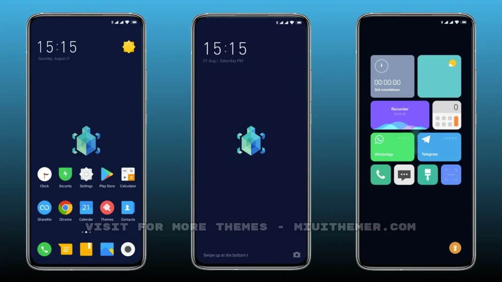 Blue Charm MIUI Theme