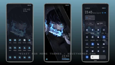 Burning Sword MIUI Theme