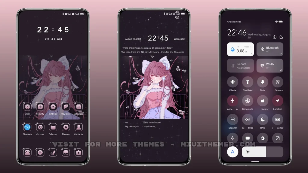 Butterfly Dream MIUI Theme