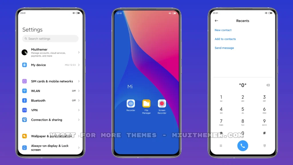 COLOR UI V12 MIUI Theme