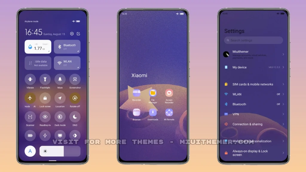 Cosmic Star MIUI Theme