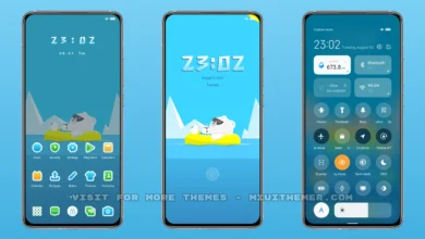 Cozy Glacier MIUI Theme