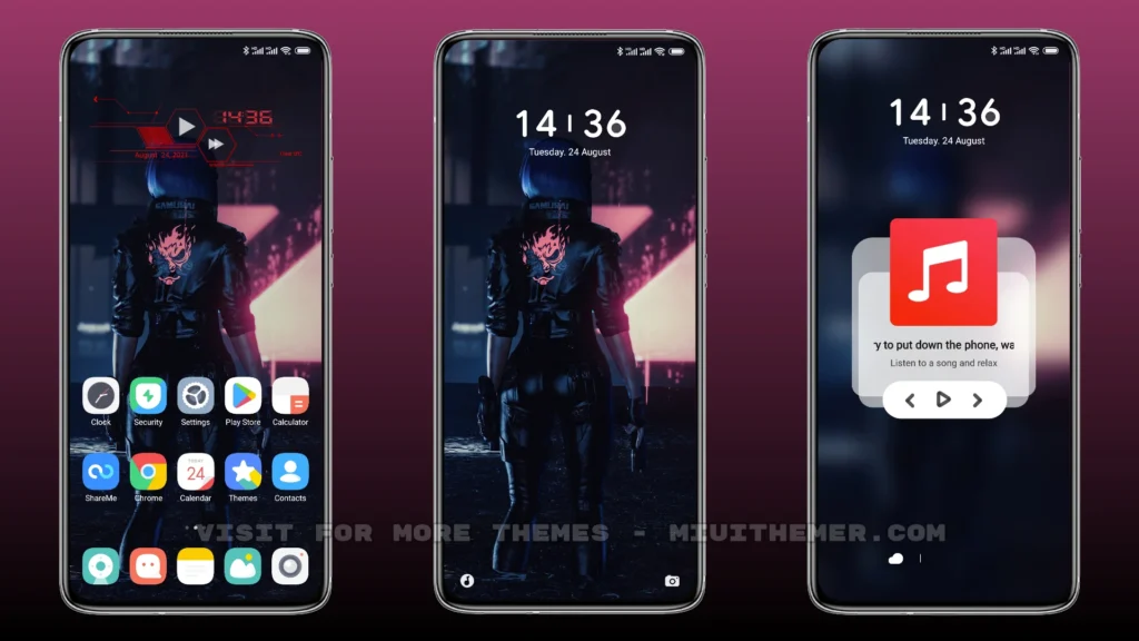 Cyber lineUi Beta MIUI Theme