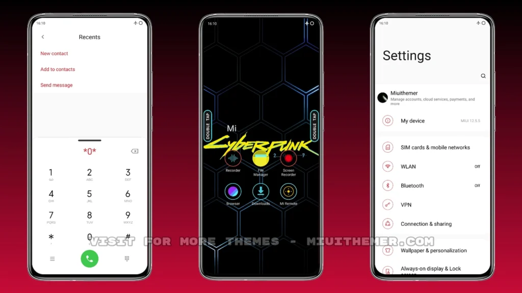 CyberOOS V12 MIUI Theme