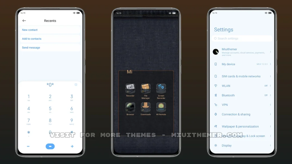 DENİM MIUI Theme