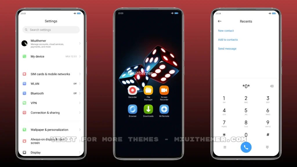 Dadi v12 MIUI Theme