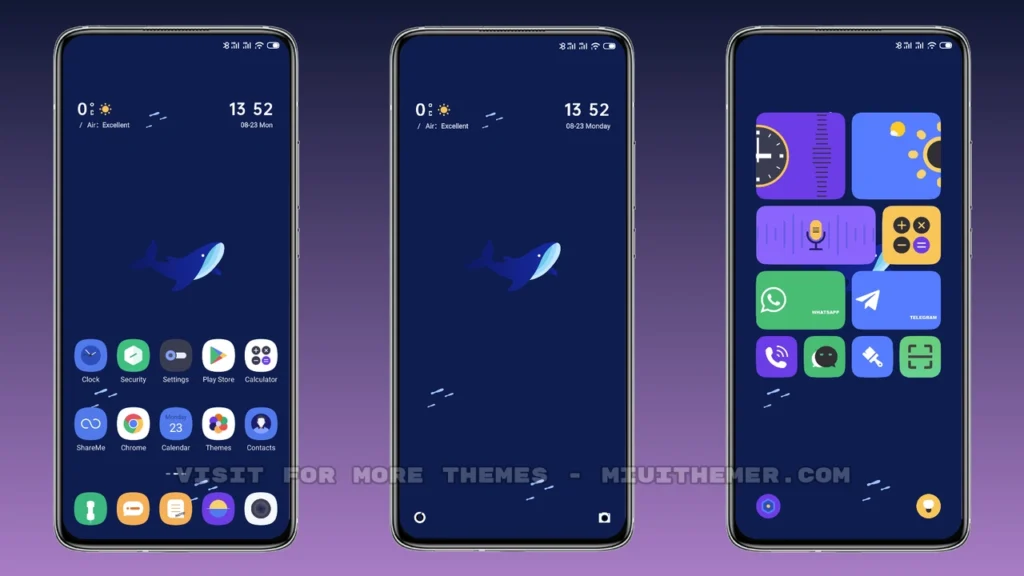 Deep Blue MIUI Theme