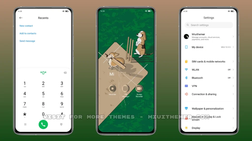 Dog_Cricket MIUI Theme