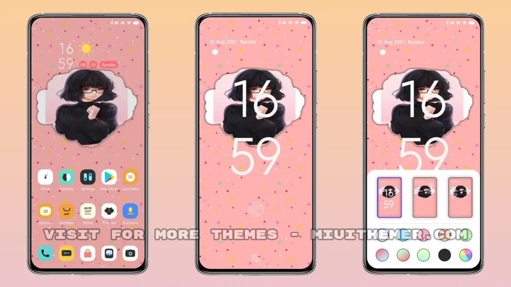 GIRL V12.5 MIUI Theme