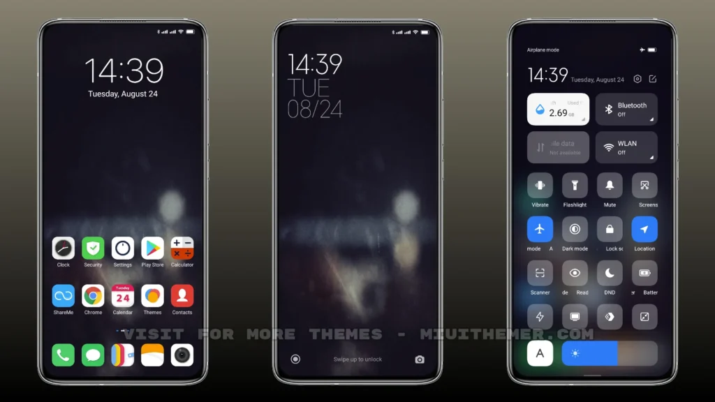 Global Black MIUI Theme