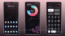 Gradient time MIUI Theme