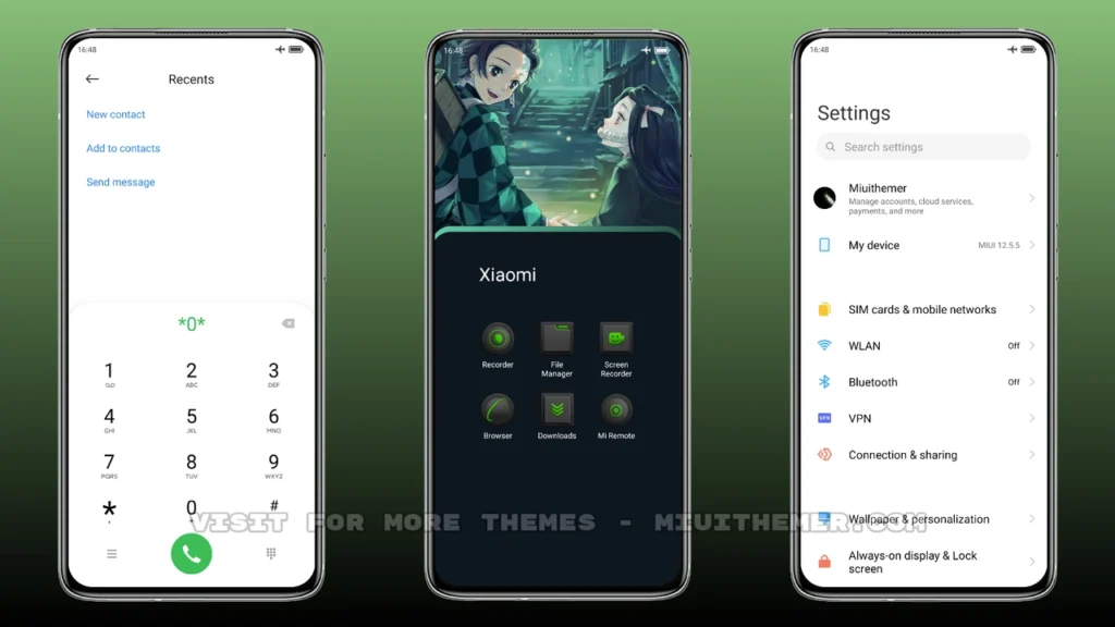 Kimetsu no yaiba MIUI Theme