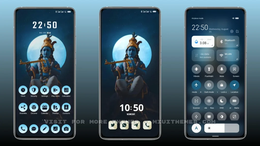 Krishna Bless MIUI Theme