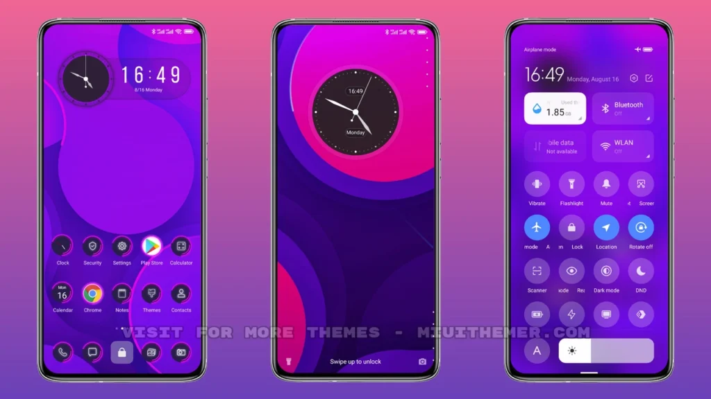 Liquid Abstract MIUI Theme