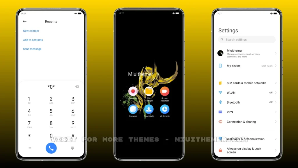 Loki V12.5 MIUI Theme