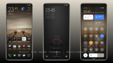 MIUI Adria Dark Elegance MIUI Theme