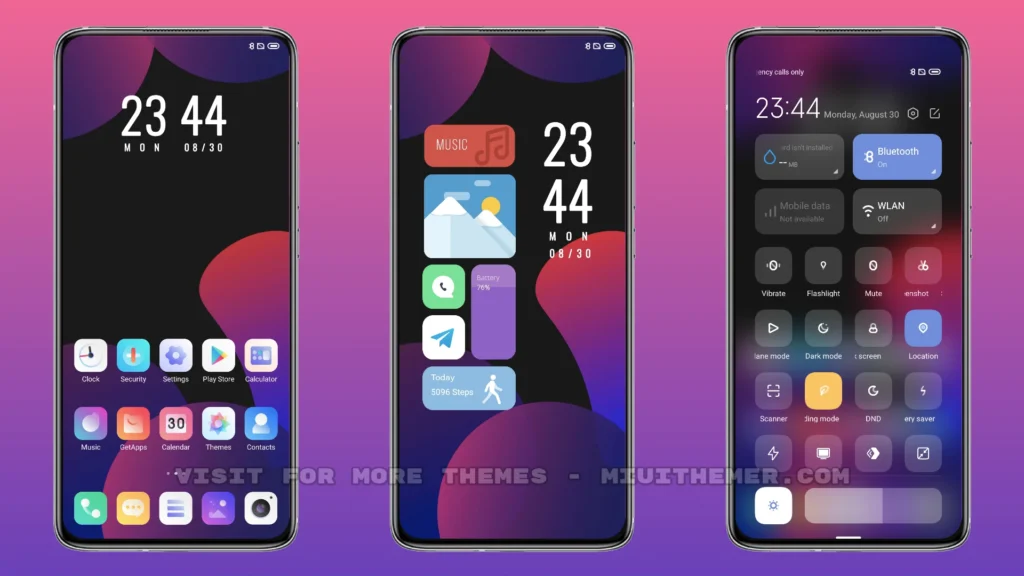 Magic Gradient MIUI theme for Xiaomi and Redmi devices - MIUI Themer