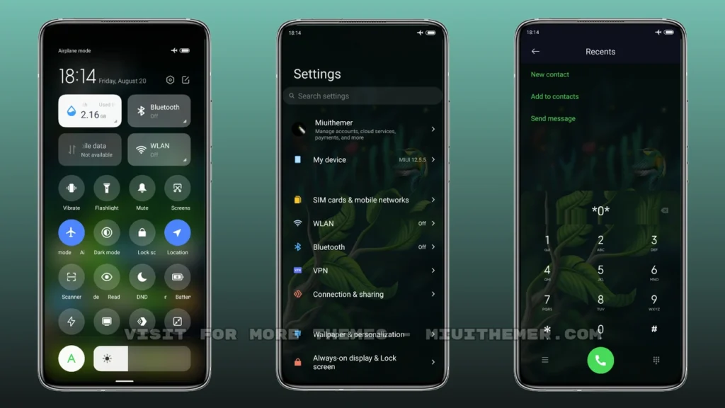 Magical Forest MIUI Theme