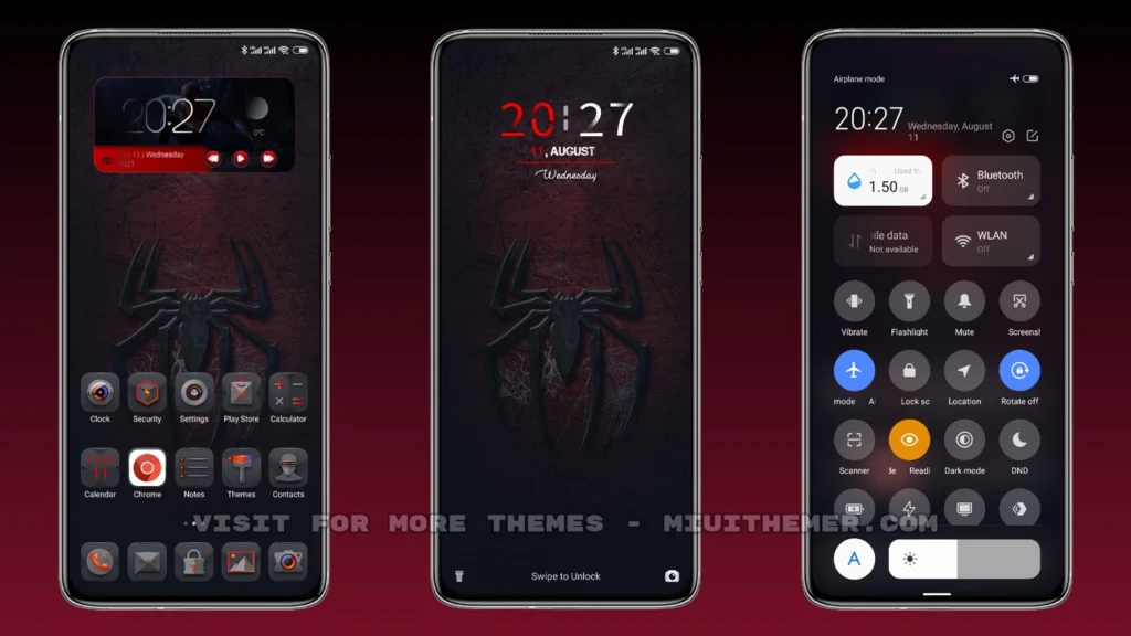 Miles Spider-Man MIUI Theme