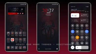 Miles Spider-Man MIUI Theme