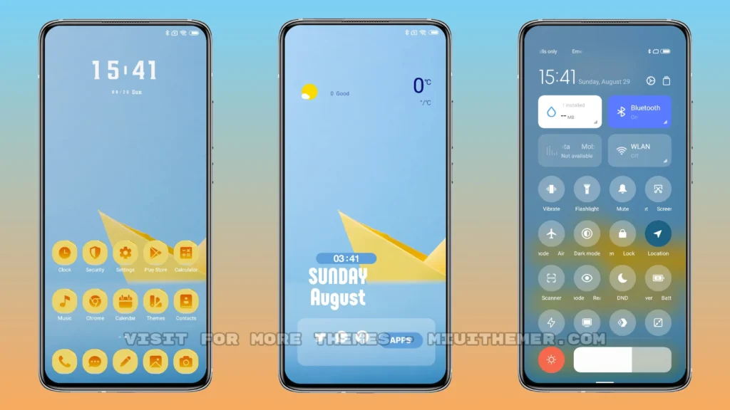 Minimal Boat MIUI Theme