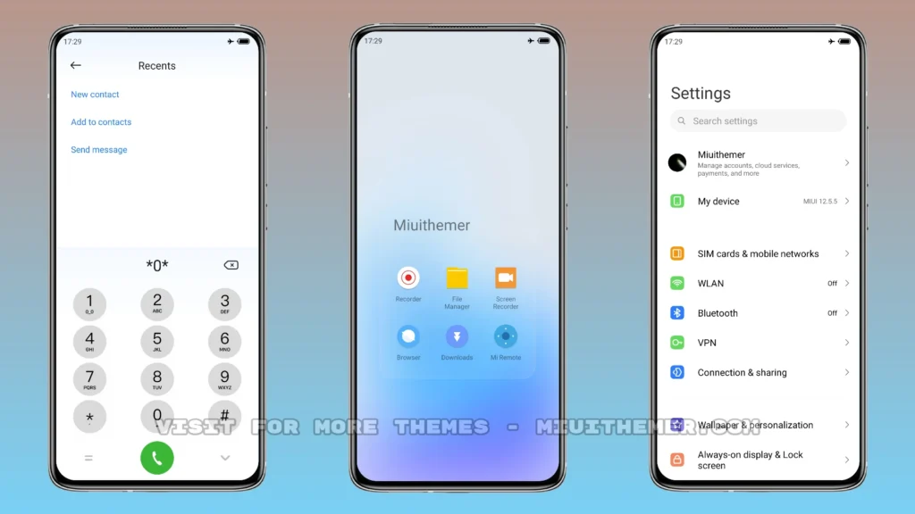 Minimal Mix MIUI Theme