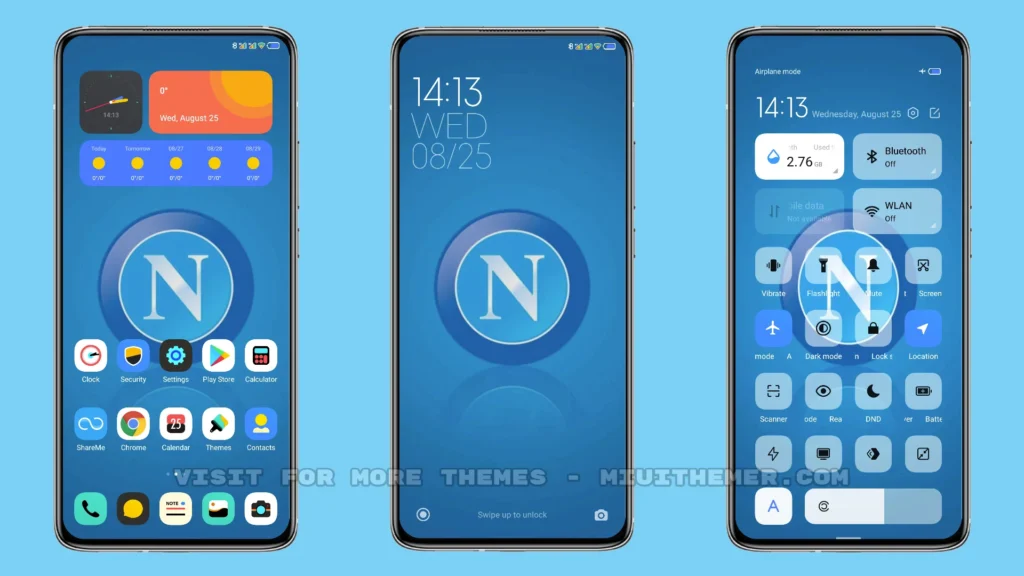 Napoli v12 MIUI Theme