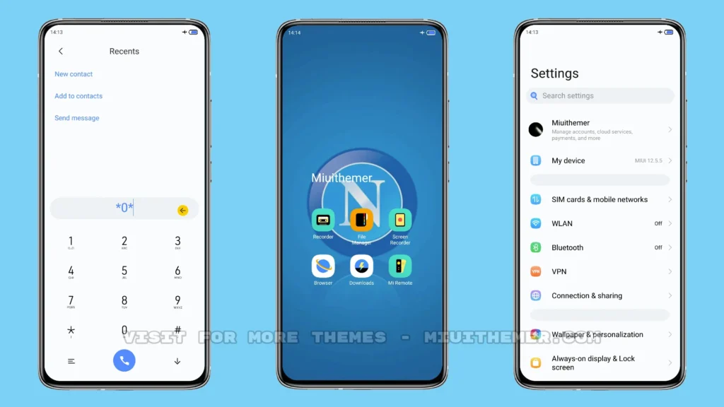 Napoli v12 MIUI Theme