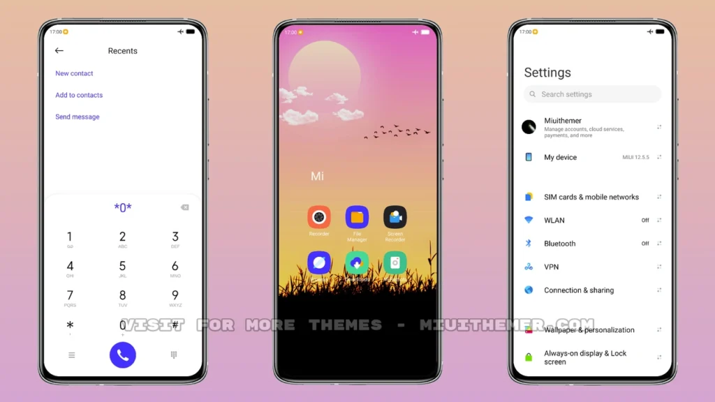 Natura v12.5 MIUI Theme