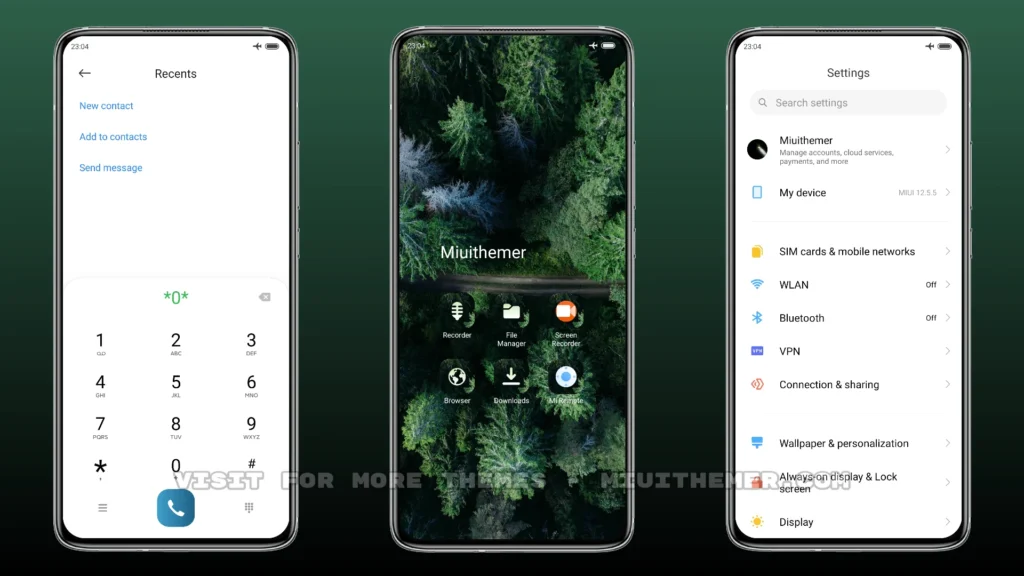 Nature MIUI Theme
