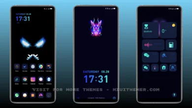 Neon X MIUI Theme