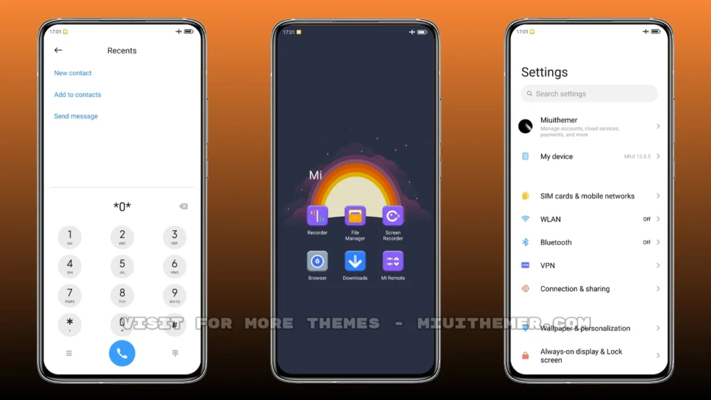 New Sunset MIUI Theme