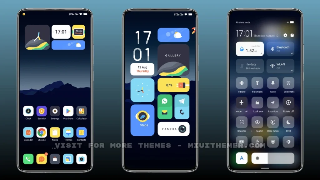 Night UI MIUI theme for Xiaomi and Redmi devices - MIUI Themer