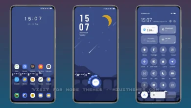 Night train MIUI Theme