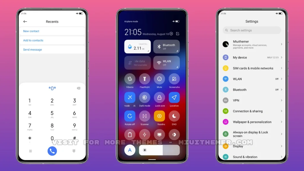 Project Gradient MIUI Theme