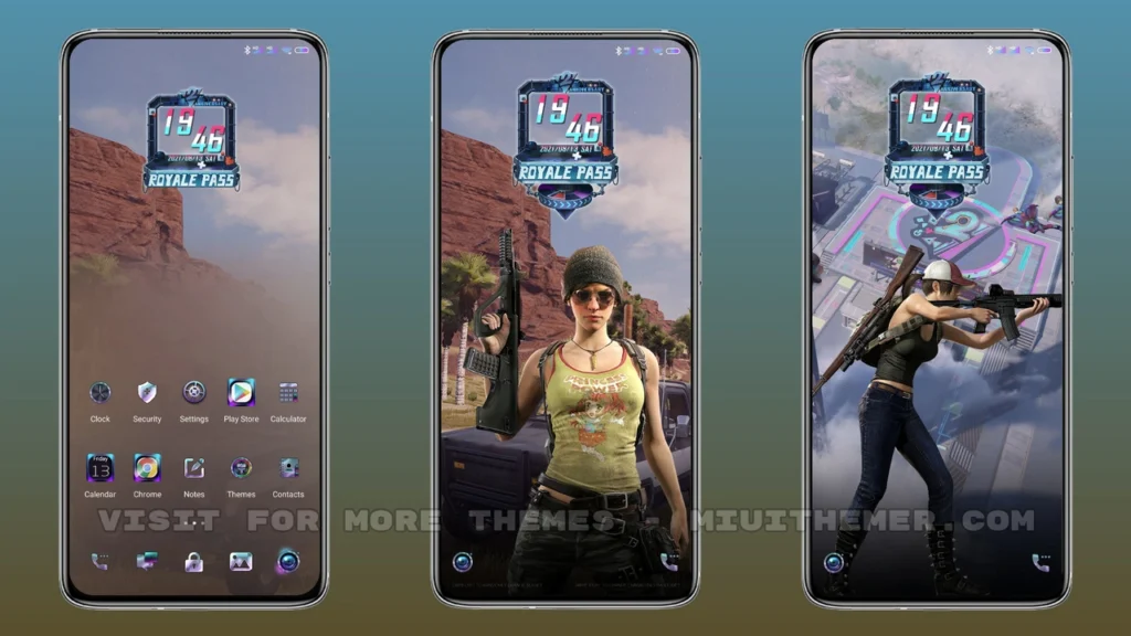 PUBG MOBILE - Errangel MIUI Theme