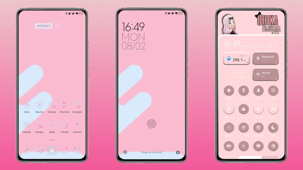 Pink MIUI Theme