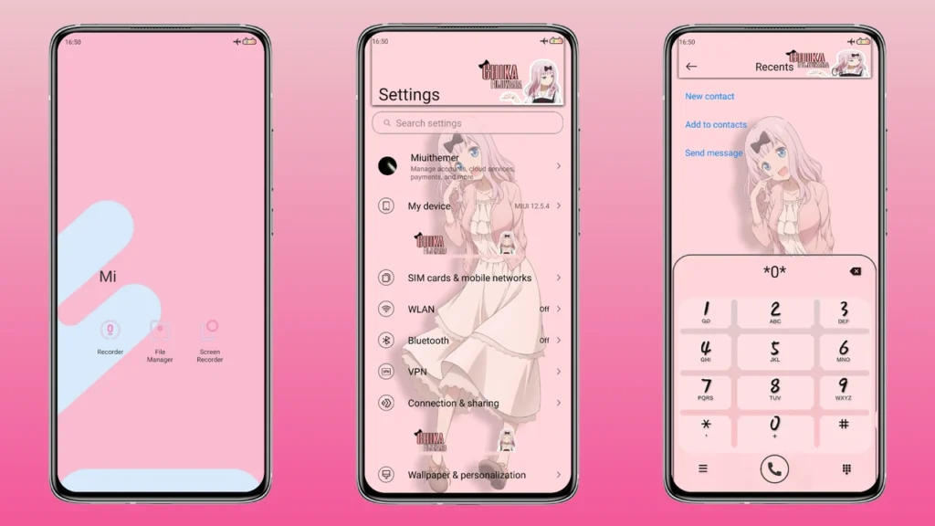 Pink MIUI Theme