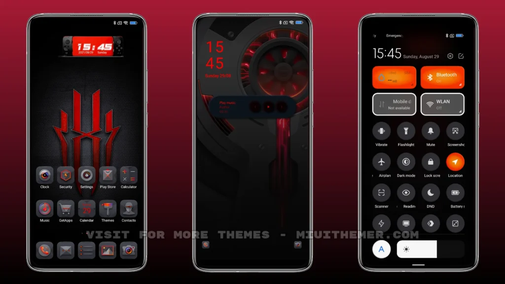 RED MAGIC 5G MIUI Theme